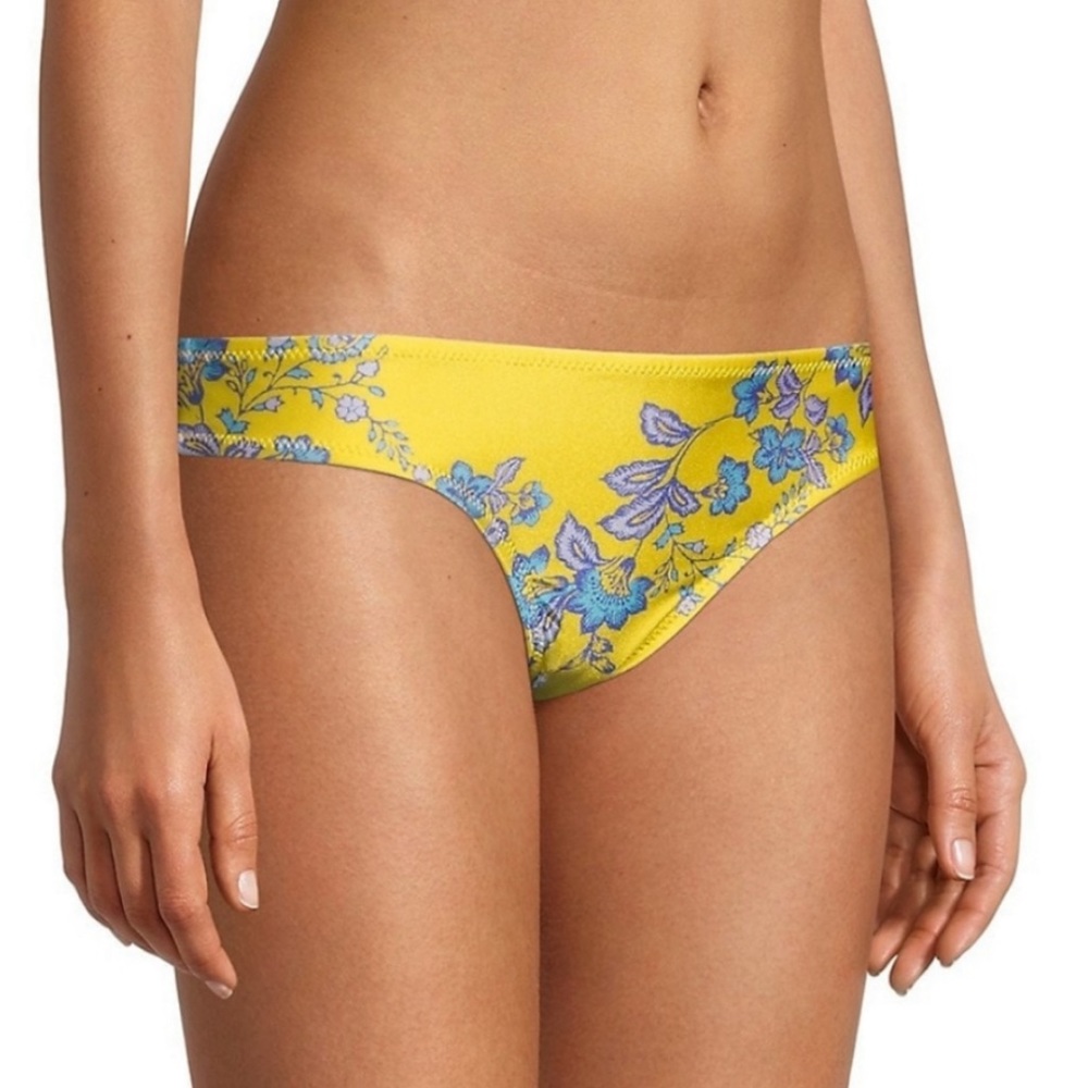 NWT Sam Edelman Provençal Yellow Floral Bikini Bottoms Boho